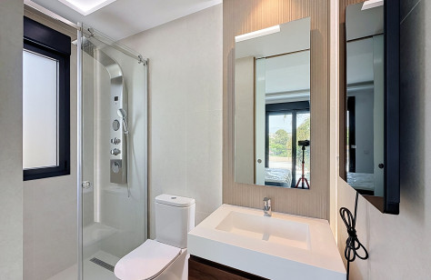 Baño de la villa en Guadalmina Alta
