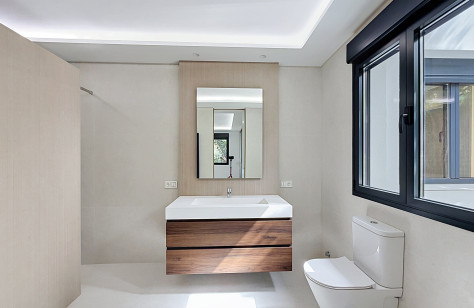 Baño de la villa en Guadalmina Alta