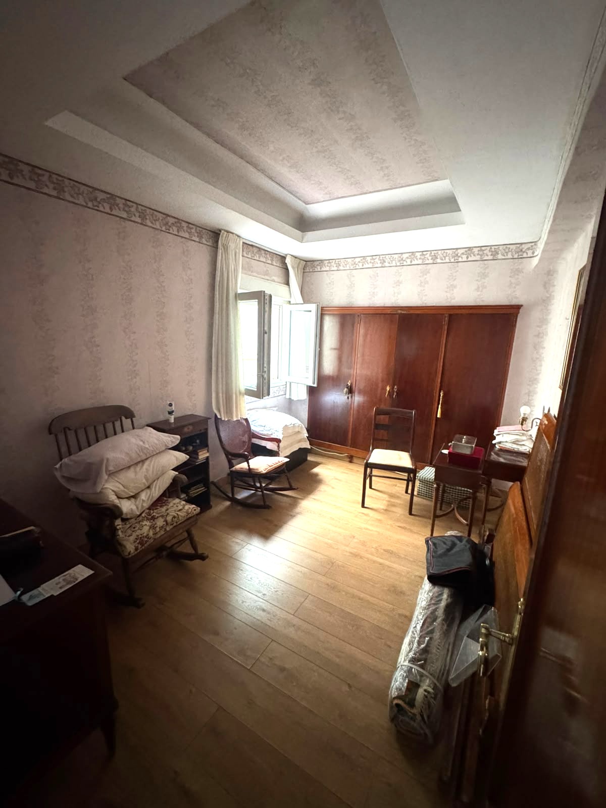 Dormitorio principal en calle Maldonado