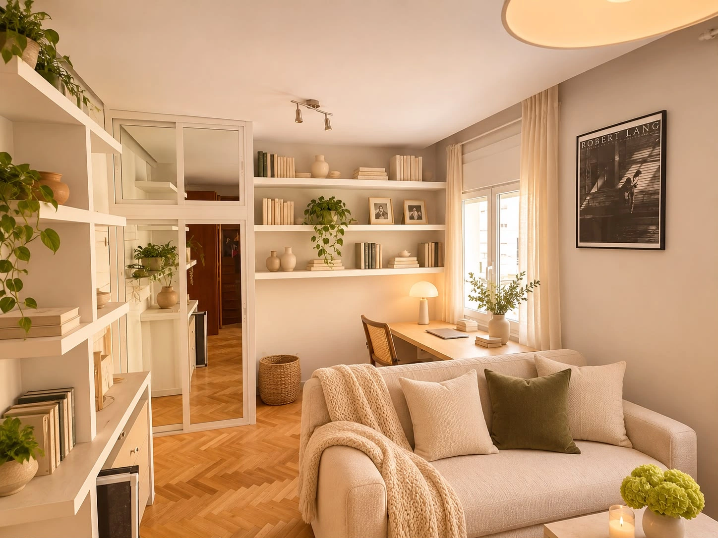 Virtual staging: Second bedroom