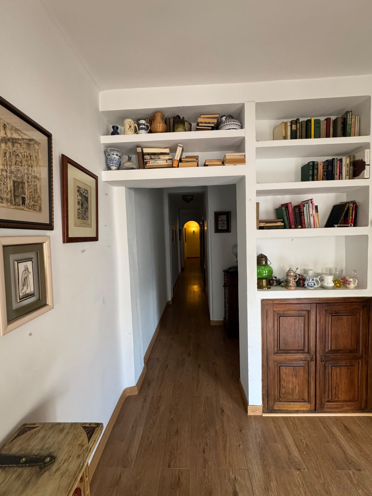 Comedor de la vivienda en calle Maldonado