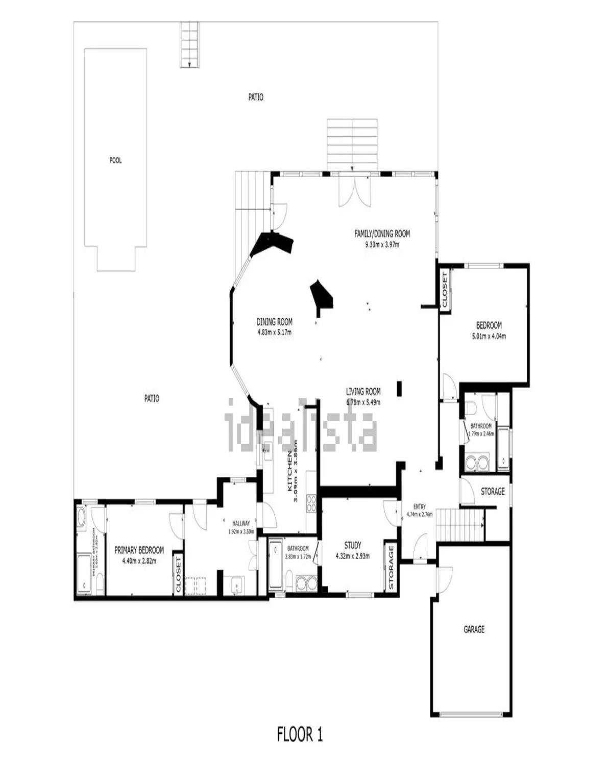 Plano de planta 1