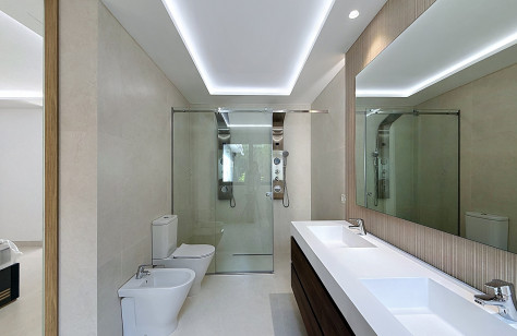 Baño de la villa en Guadalmina Alta