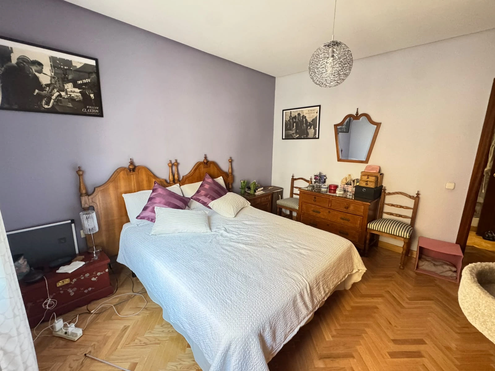 Principal bedroom on Príncipe de Vergara
