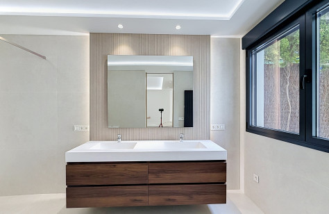 Baño de la villa en Guadalmina Alta