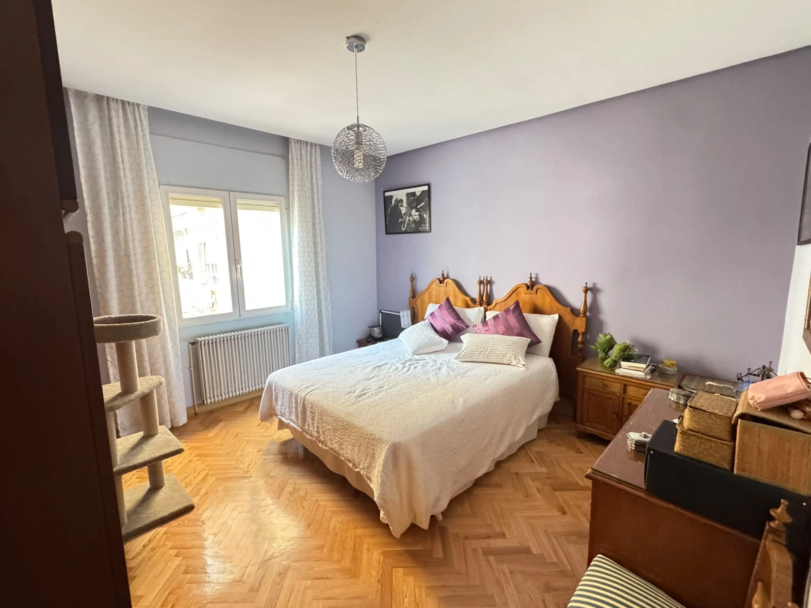 Principal bedroom, second view on Príncipe de Vergara